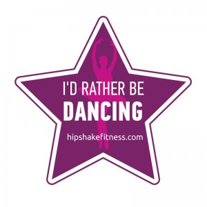 Sticker- id rather be dancing