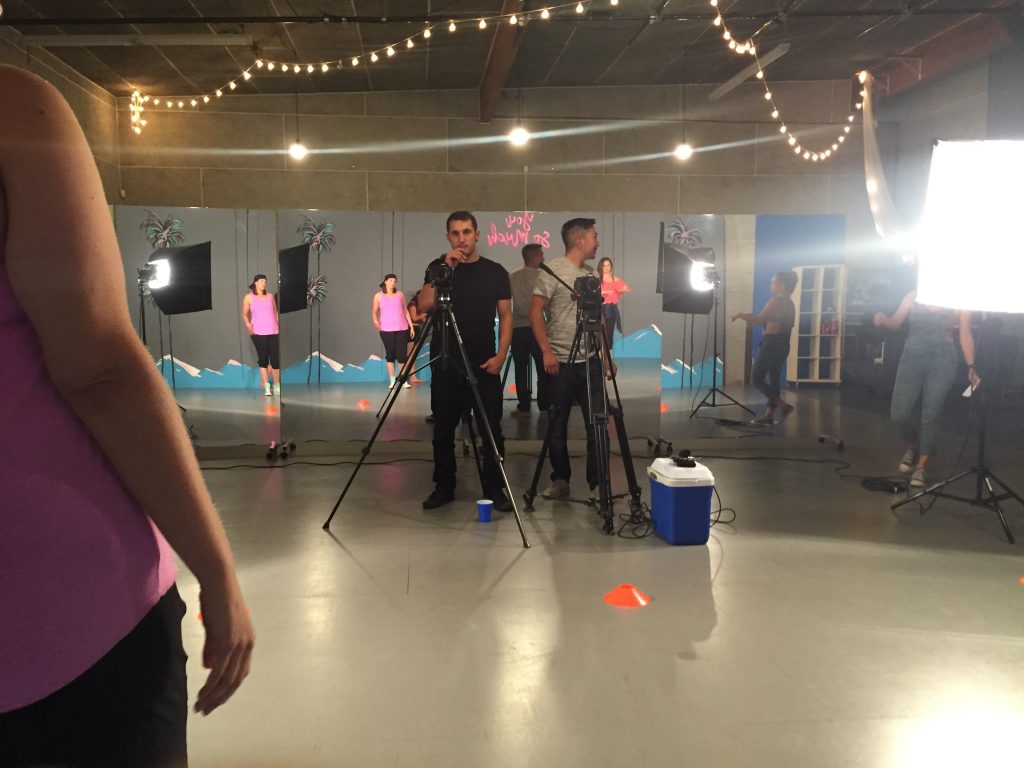 How it feels to be in our dance videos. Doug & Ben on camera