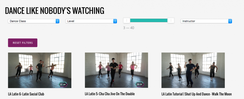 dance-workout-filter